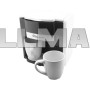 Капельная кофеварка Domotec MS-0706 с 2 чашками Белая (gr_008524)