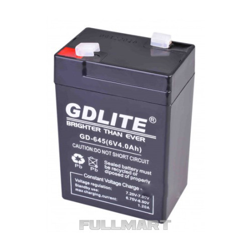Аккумулятор GDLITE GD-645 6V 4.0Ah (0498)