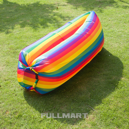 Надувной матрас Ламзак AIR sofa Rainbow Радуга