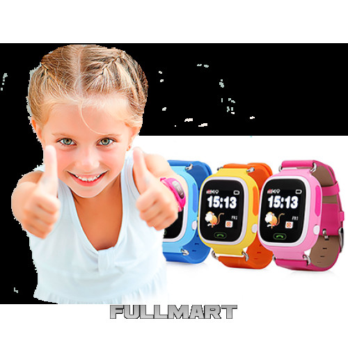 Умные детские смарт часы с GPS Smart Baby Watch Q80 ЖЕЛТЫЕДЕТСКИЕ ЧАСЫ C GPS - SMART BABY WATCH