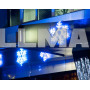 Гирлянда LED снежинка 40 см