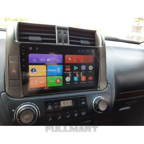 Штатная автомагнитола с GPS навигацией для автомобилей Toyota Prado 150 (2009-2013) Android 5.0.1