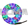 Гирлянда дюралайт, круглый шланг, RGB 10м,20м,50м,100м, с контролером на 220в 