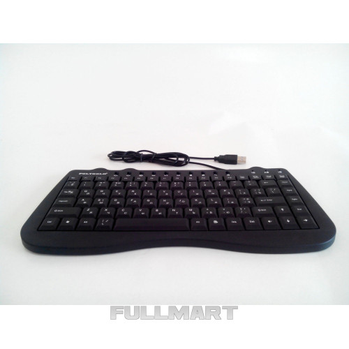 USB проводная компьютерная клавиатура KEYBOARD PG-945 | черная клавиатура для ПК