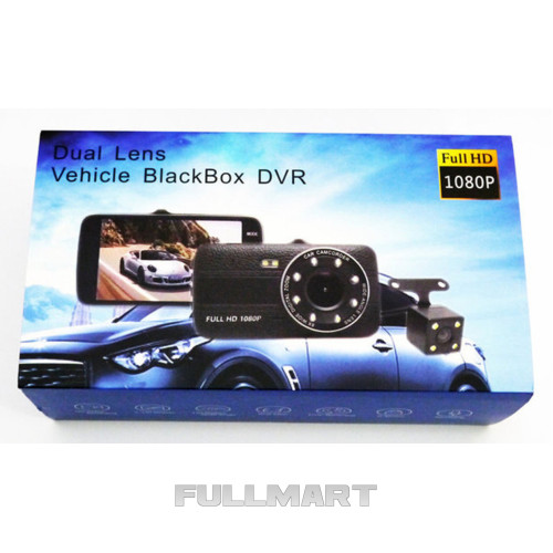 Автомобильный видеорегистратор DVR CT520 2 камеры | авторегистратор | регистратор авто
