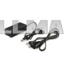 Адаптер 12V 10A пластик + кабель | универсальный блок питания для ноутбука