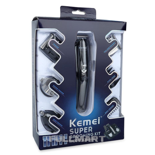 Профессиональная машинка для стрижки волос с насадками Kemei KM 600|триммер для волос