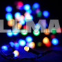 Светодиодная гирлянда точка большая 100LED 9м Микс