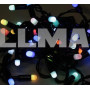 Светодиодная гирлянда точка большая 100LED 9м Микс