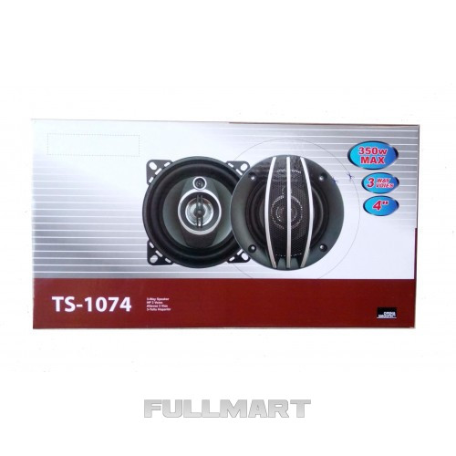 Автоакустика TS-1074 (4'', 3-х полос., 350W) | автомобильная акустика | динамики | автомобильные колонки