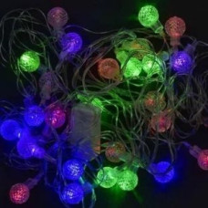 Гирлянда светодиодная Прозрачные шарики 28-40 led