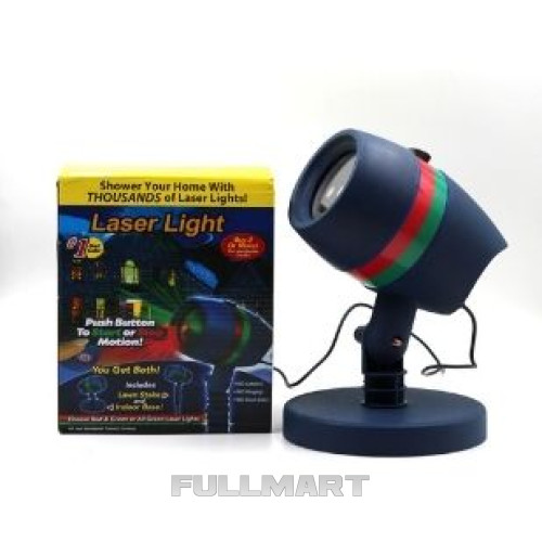 Диско LASER Star shower Laser Light + cassete вуличний