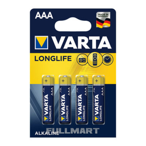Батарейки Varta High Longlife AAА Alkaline