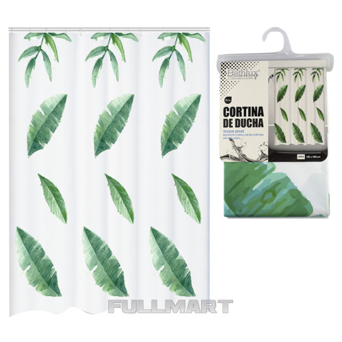 Фіранка у ванну Hoja Verde
