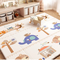 Детский развивающий двухсторонний термоковрик 200х180см (Польша)