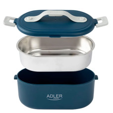 Электрический термический ланчбокс Adler с подогревом для еды синий (Польша)