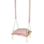 Качели 3 в 1 подвесные розовые 18026