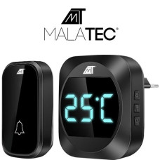 Чорний бездротовий дзвінок Malatec 21911