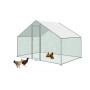 Вольєр для домашньої птиці 6 м² PetFort. Загін для вигулу курей, гусей, качок 200x300x200 см