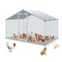 Вольер для домашней птицы 6 м² ZooGuard. Загон для выгула кура, гусей, уток 200x300x200 см