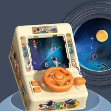 Іграшка електронна з кермом для дітей Outer Space Бежевий