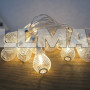 Новорічна гірлянда Золоті краплі 20 LED