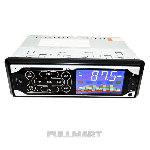 Автомагнитола MP3 3884 ISO 1DIN сенсорный дисплей