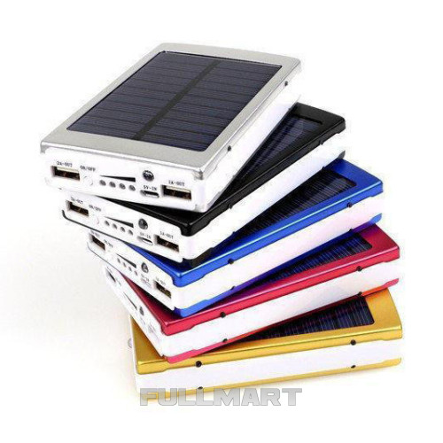 Power Bank Solar 30000 mAh із сонячною панеллю та LED лампою CG09