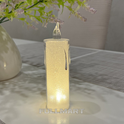 LED свеча 3283 на батарейках 3шт 14см