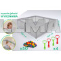 Манеж для дітей Harmony XL 180 x 150 см + 50 кульок (Польща)