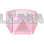 Манеж дитячий Malatec 125 × 65 см рожевий 8493