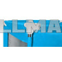 Манеж дитячий Malatec 125 × 65 см блакитний 8494