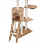 Когтеточка домик деревянный 140 см