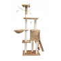 Когтеточка домик деревянный 140 см