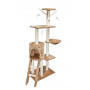 Когтеточка домик деревянный 140 см