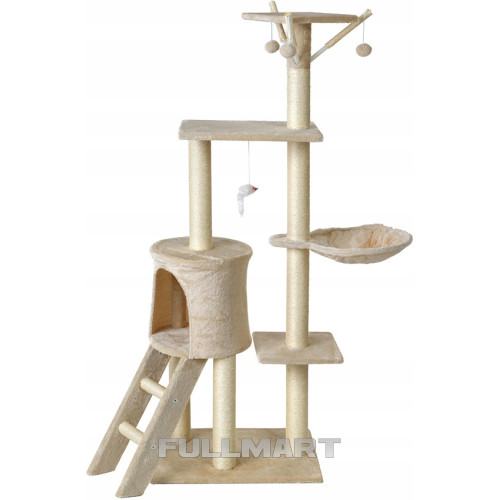 Когтеточка домик кровать Pet HOBBY 138см 1610A