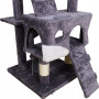 Высокая когтеточка, кровать, башня Care Life 170 см