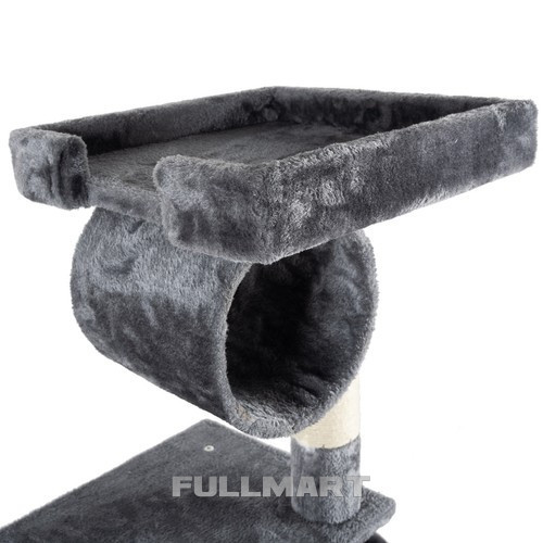 Дерево для кошек 141см серое Purlov 21713