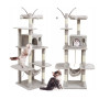 Высокая когтеточка, кровать, когтеточка, башня 154 см