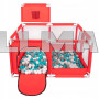 Манеж для детей - баскетбол 25х125х105/100 KK-100X-02-RED 200шаров