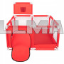 Манеж для детей - баскетбол 25х125х105/100 KK-100X-02-RED 200шаров