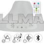 Електричне крісло-гойдалка Kidwell 2в1 LUXI Light