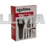 Електрична пилка Soulima 23220 для ніг/п'ят 1200 mAh 6 насадок + аксесуари (Польща) 