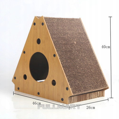 Драпак для кошек MDF 46 x 40 x 26 cm
