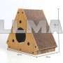 Драпак для кошек MDF 46 x 40 x 26 cm