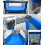 Детская кроватка складная манеж R-SPORT BED K1 синий
