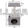 Когтеточка для кота 61 cm EDR216