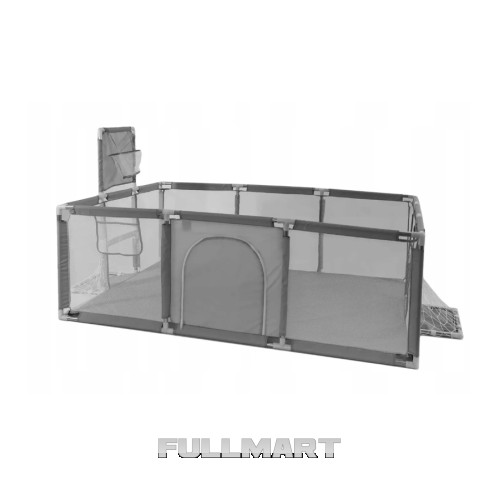 Большой манеж 235 x 129 cm RC-K-467 в комплекте 30 разноцветных шариков. (Польша)