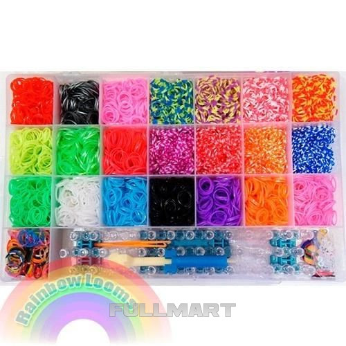 Набор для плетения из резинок Loom Bands 8400 шт
