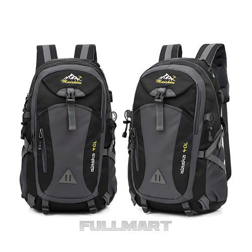 Похідний рюкзак 40л 50 x 25 x 18 см чорний (Польща)